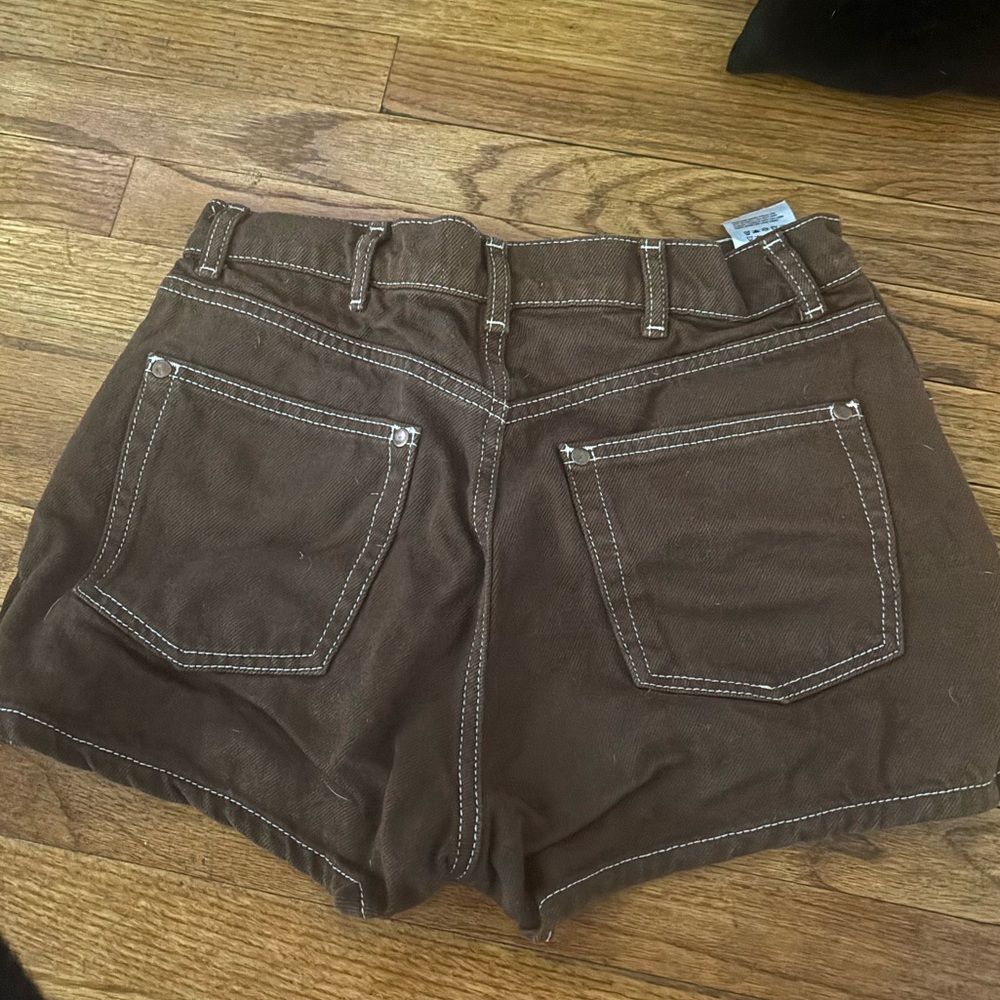 Reformation cowboy jean shorts - Picture 2 of 3